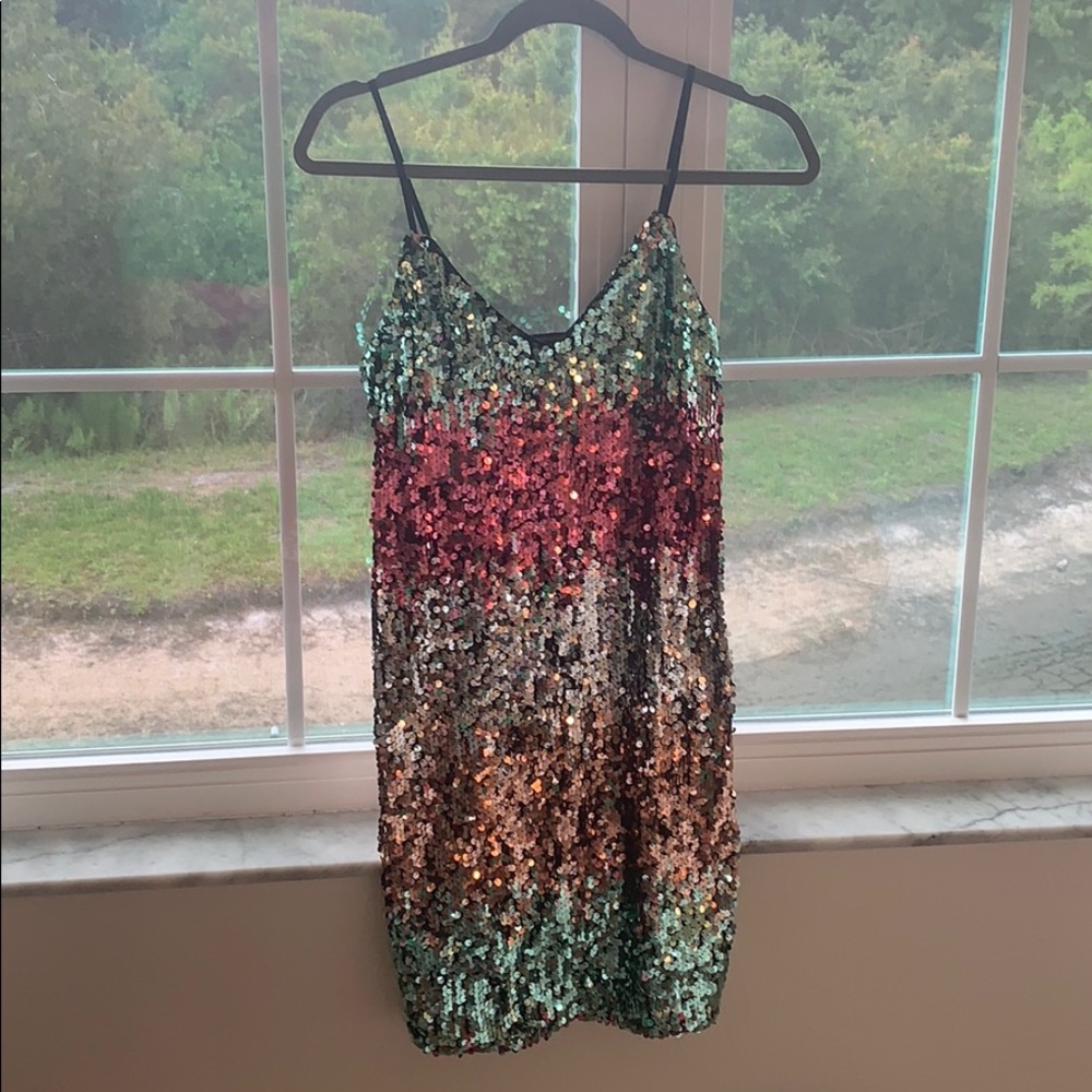 Express Sequence Dress - image 1